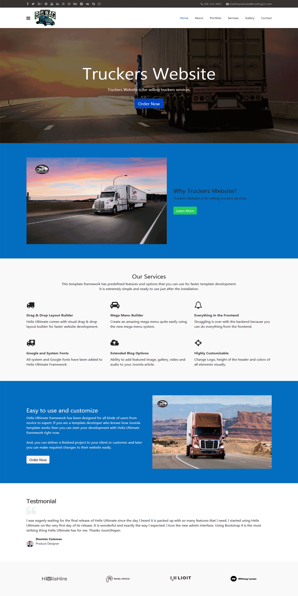Truckerslife Trucking Website